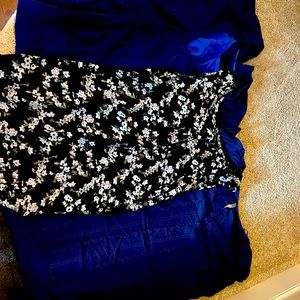 3 maternity/nursing tops XL